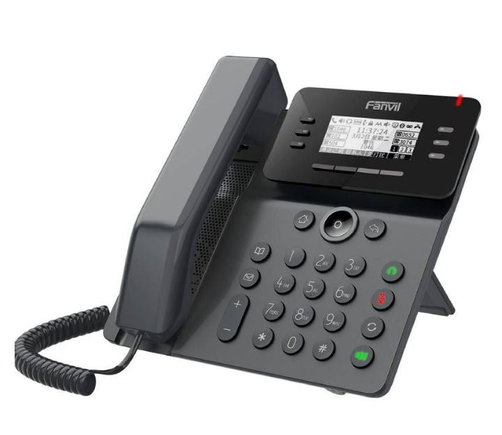 Fanvil V63 Essential Business Phone 2.7' Graphical Dot-Matrix Backlit Screen, Dual Gigabit Ports, PoE, 15 DSS Keys, 6 Lines, SBC Ready, 2 Year WTY Fanvil V63 Essential Business Phone 2.7' Graphical Dot-Matrix Backlit Screen, Dual Gigabit Ports, PoE, 15 DSS Keys, 6 Lines, SBC Ready, 2 Year WTY